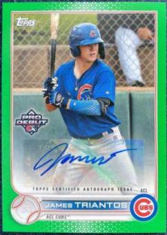 James Triantos [Autograph Green] #PD-1