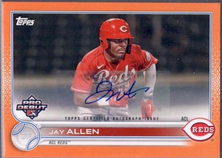Jay Allen [Autograph Orange] #PD-23