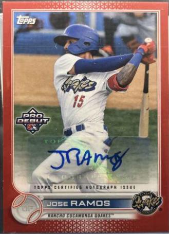 Jose Ramos [Autograph Red] #PD-85