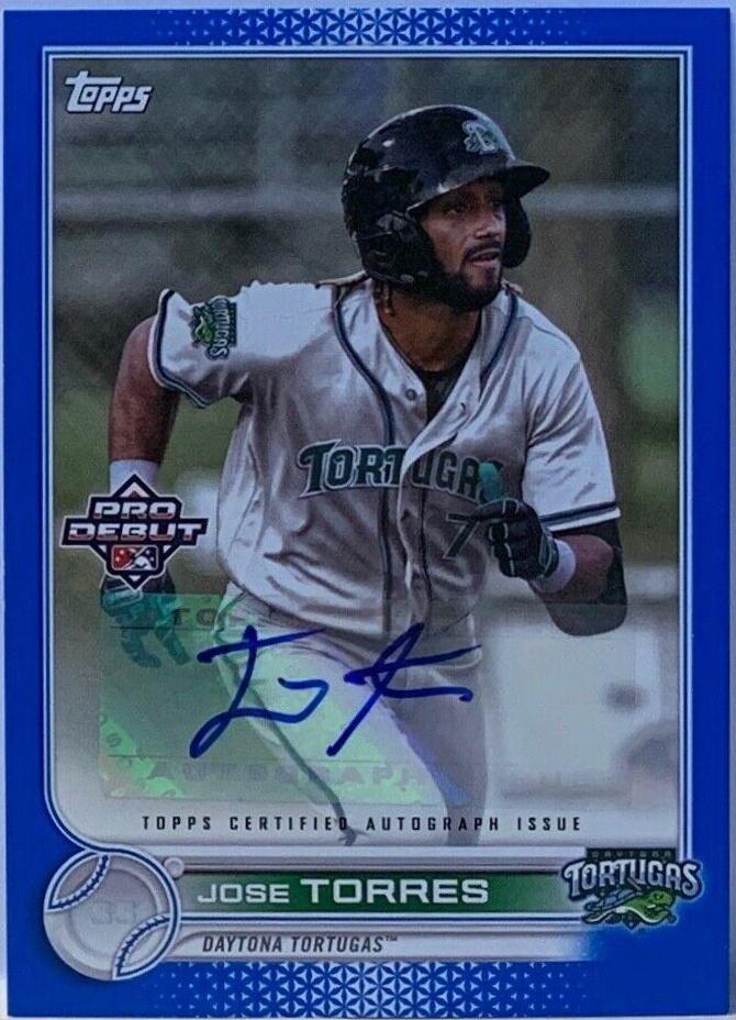 Jose Torres [Autograph Blue] #PD-108