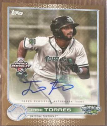 Jose Torres [Autograph Gold] #PD-108