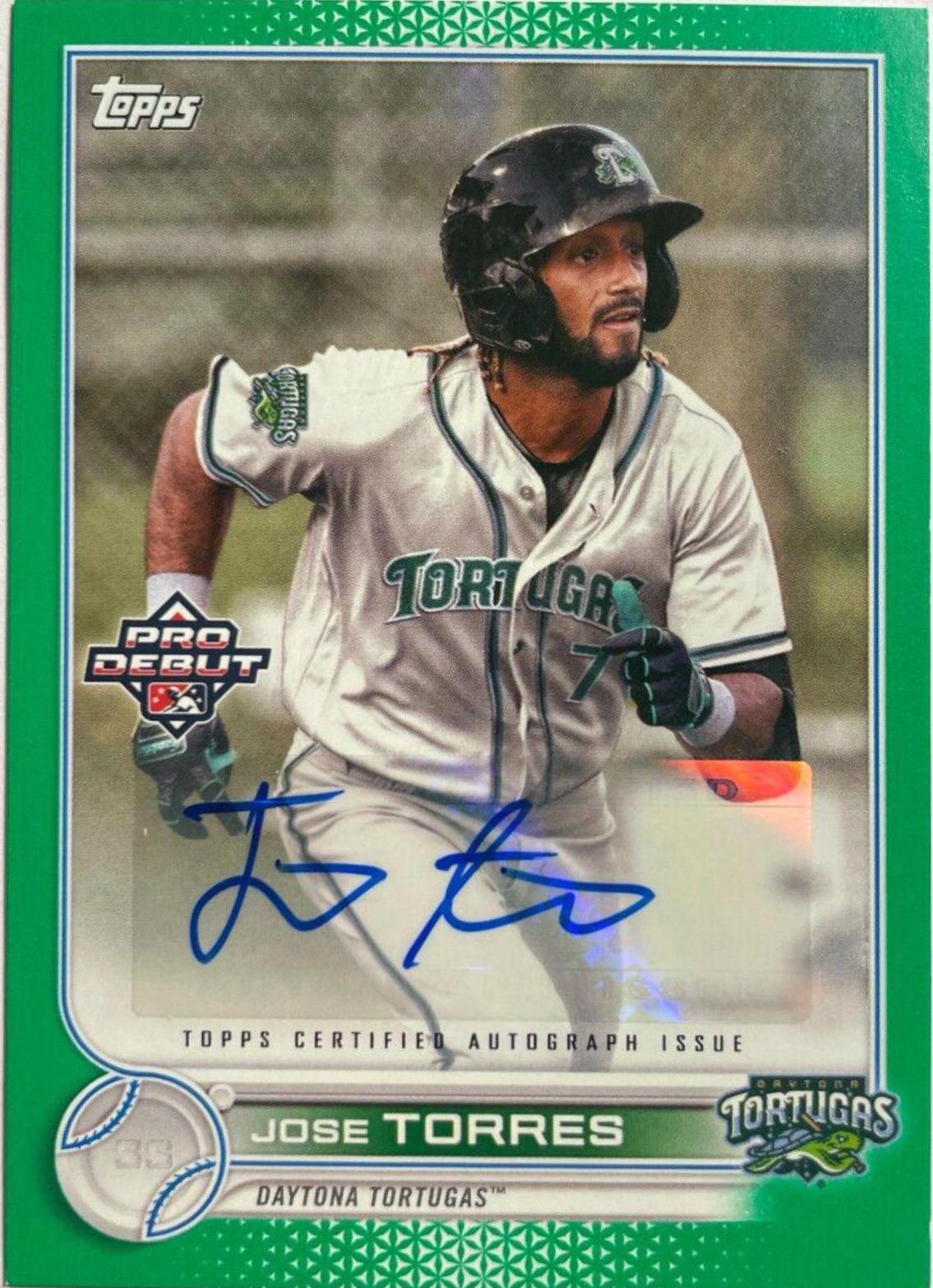 Jose Torres [Autograph Green] #PD-108