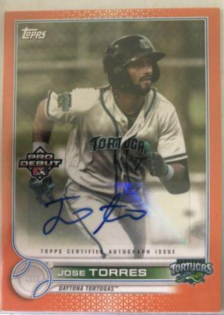 Jose Torres [Autograph Orange] #PD-108