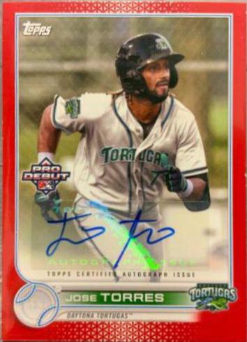 Jose Torres [Autograph Red] #PD-108