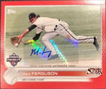 Max Ferguson [Autograph Red] #PD-101