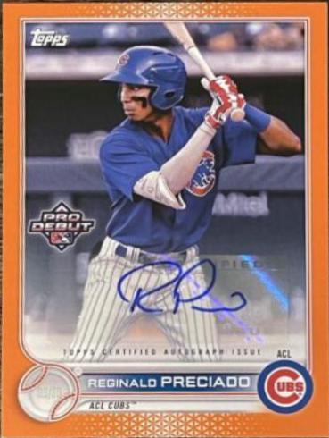 Reginald Preciado [Autograph Orange] #PD-55
