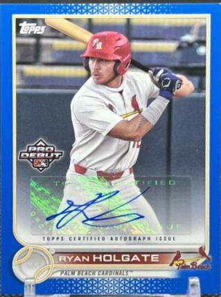 Ryan Holgate [Autograph Blue] #PD-21