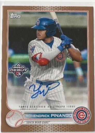Yohendrick Pinango [Autograph Gold] #PD-70