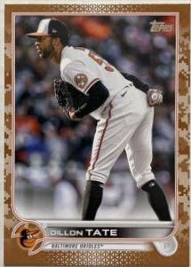 Dillon Tate [Memorial Day Camo] #US25