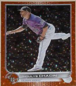 Jhoulys Chacin [Orange Rainbow Foil] #US40