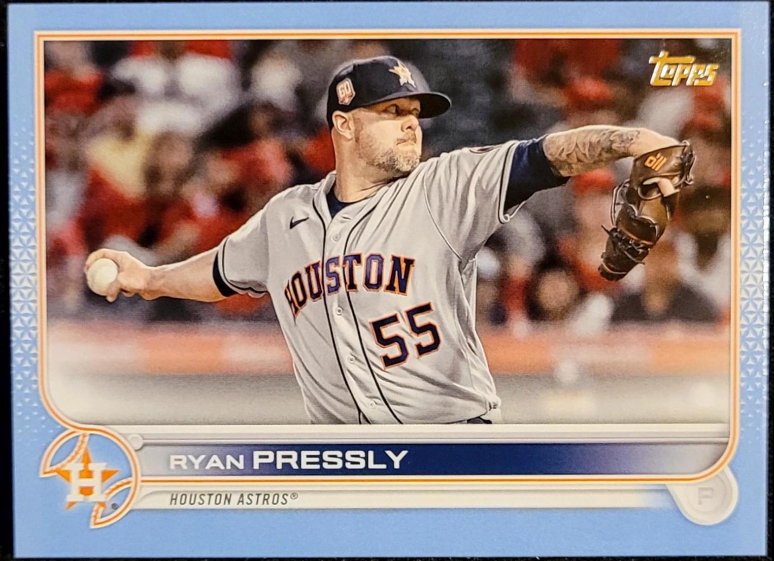 Ryan Pressly [Father's Day Blue] #US264