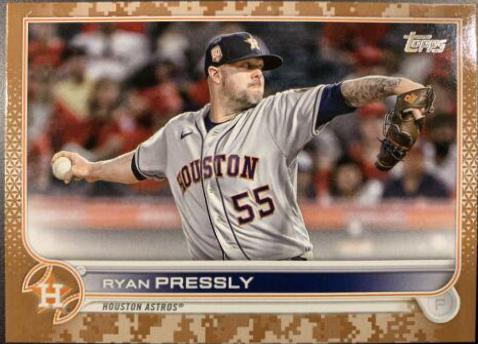 Ryan Pressly [Memorial Day Camo] #US264