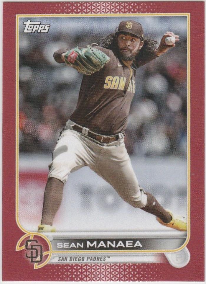 Sean Manaea [Mini Red] #US48