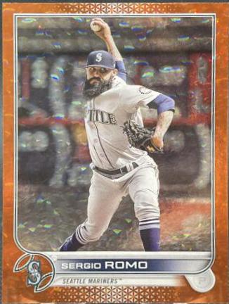Sergio Romo [Orange Rainbow Foil] #US322