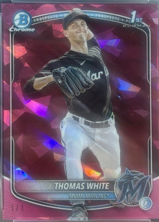 Thomas White [SuperFractor Sapphire] #BCP-69