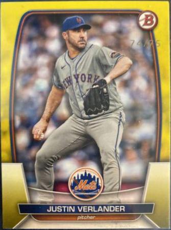 Justin Verlander [Yellow] #64