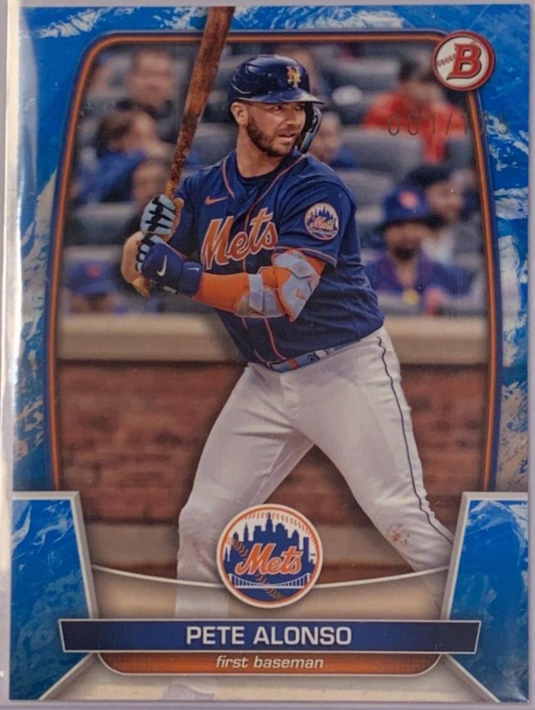 Pete Alonso [Blue Pattern] #78