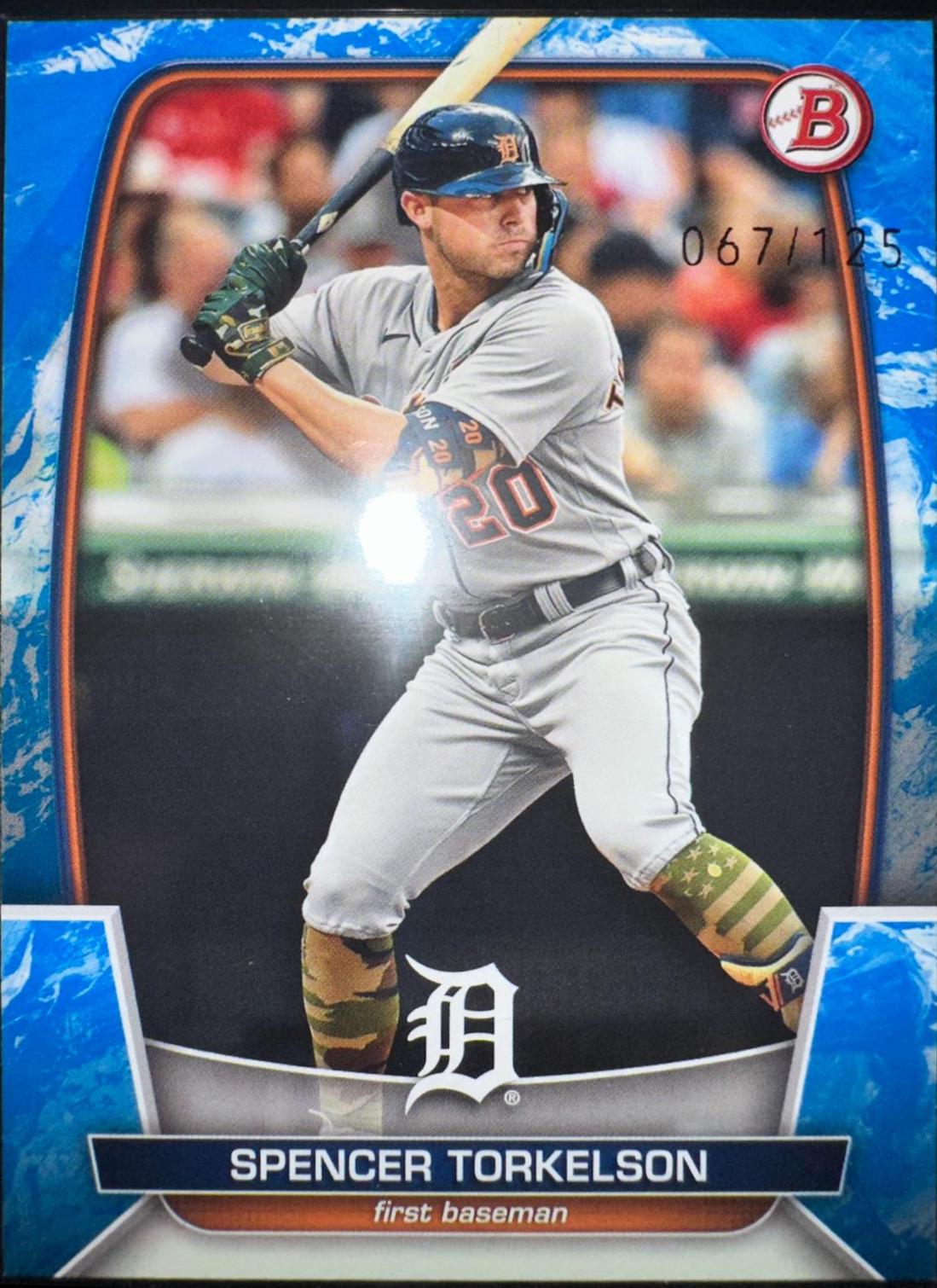Spencer Torkelson [Blue Pattern] #86