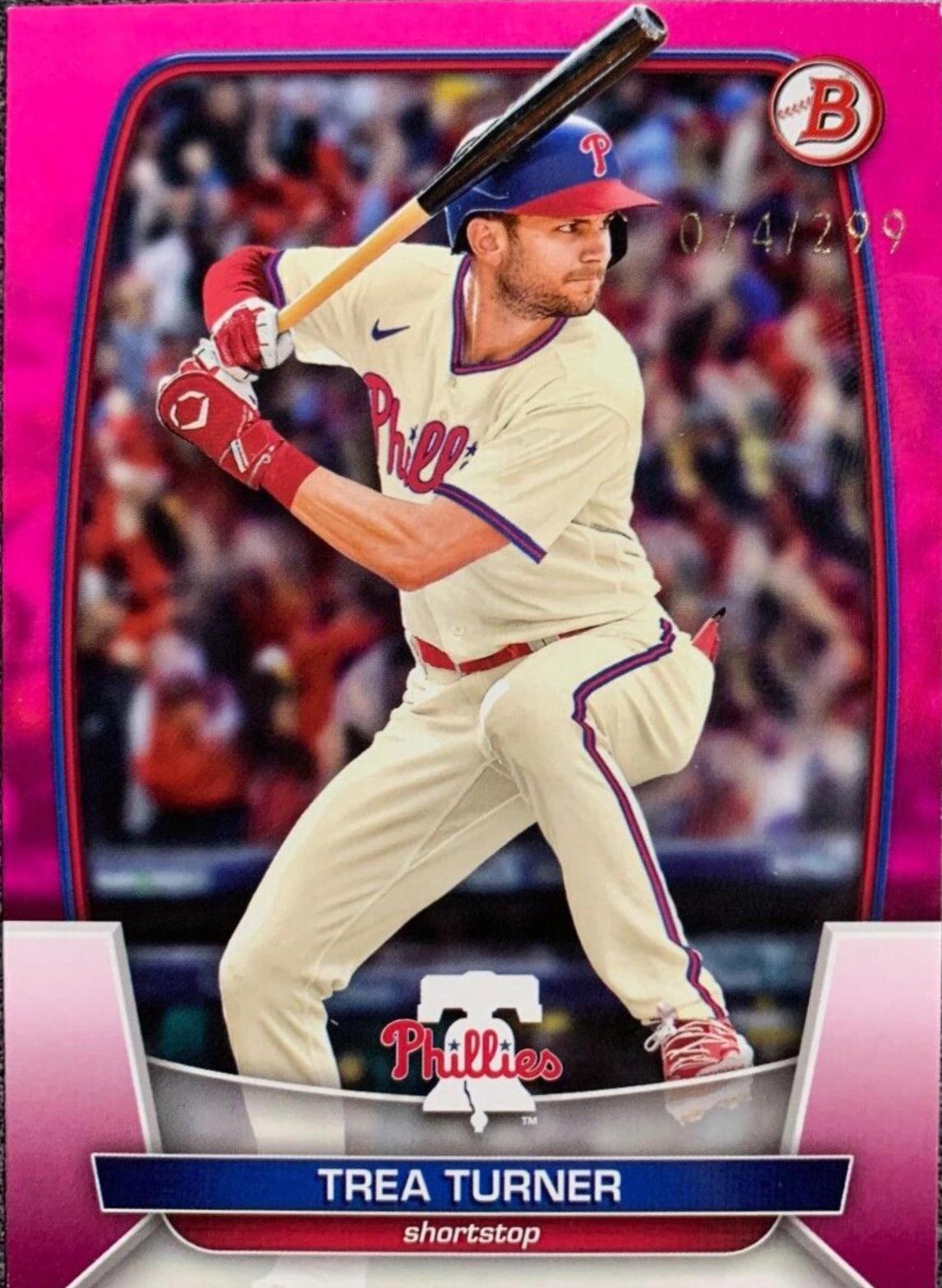 Trea Turner [Fuchsia] #10