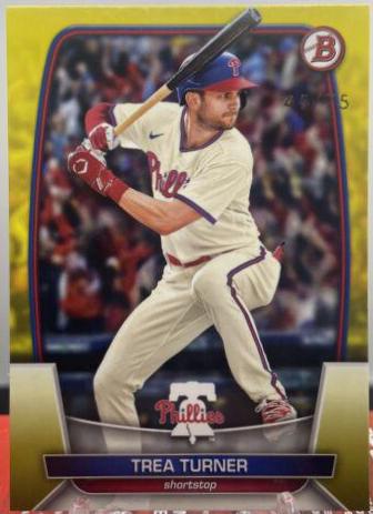 Trea Turner [Yellow] #10