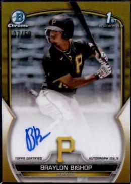 Braylon Bishop [Gold] #CPA-BB