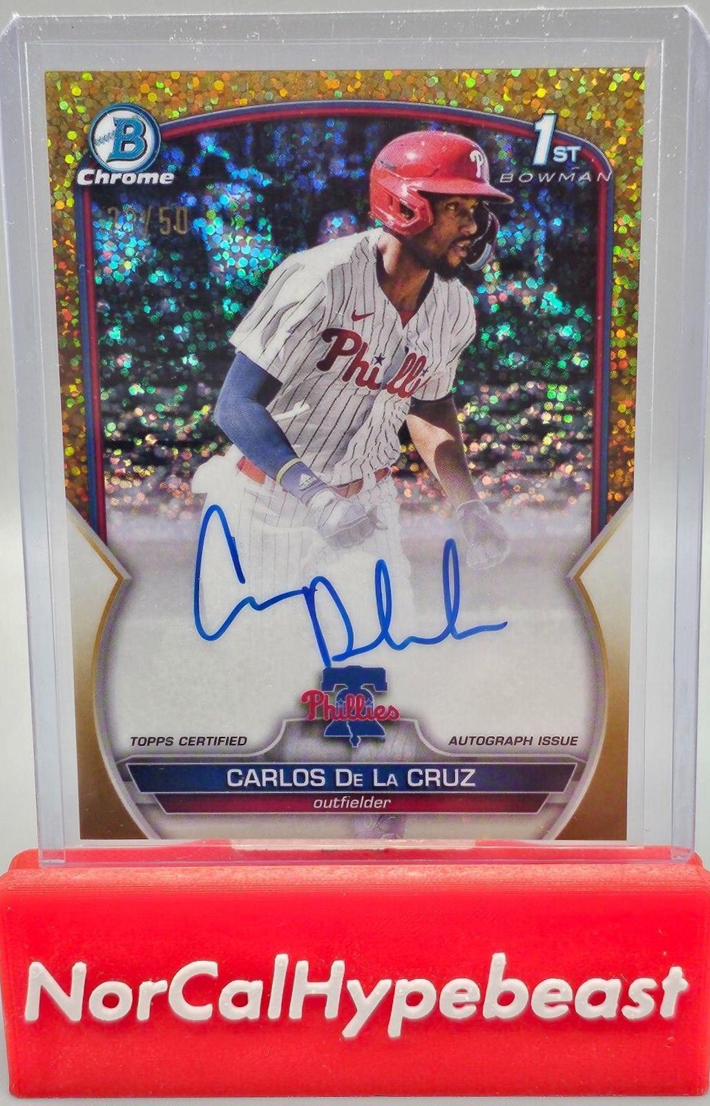 Carlos De La Cruz [Gold] #CPA-CDC