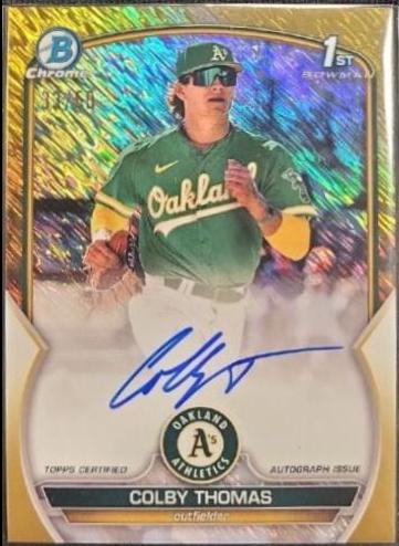 Colby Thomas [Gold Shimmer] #CPA-CT