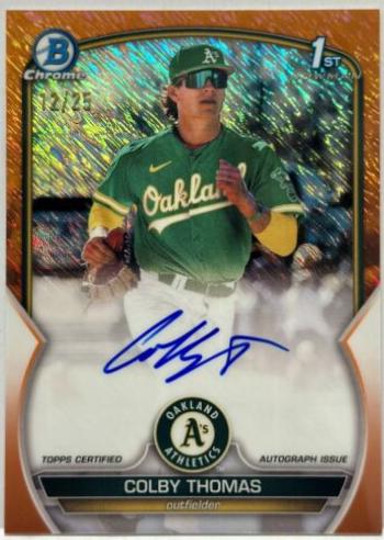 Colby Thomas [Orange Shimmer] #CPA-CT