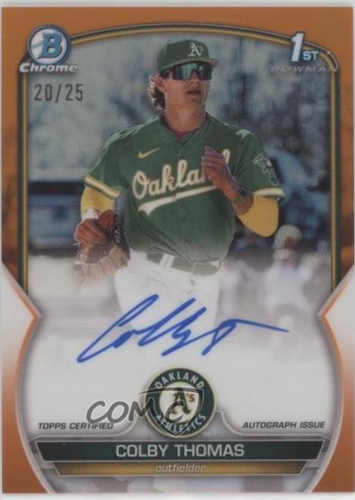 Colby Thomas [Orange] #CPA-CT