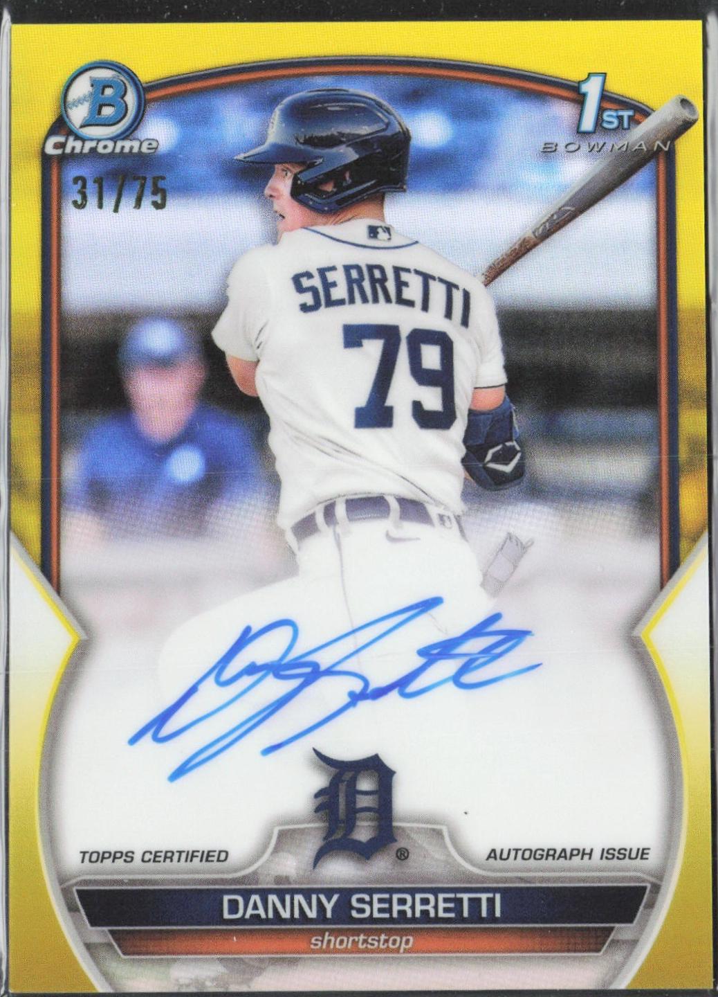 Danny Serretti [Yellow] #CPA-DSI