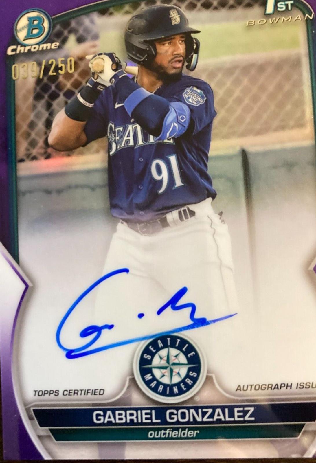 Gabriel Gonzalez [Purple] #CPA-GG