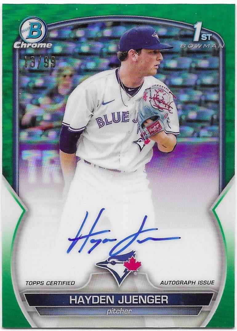Hayden Juenger [Green] #CPA-HJ