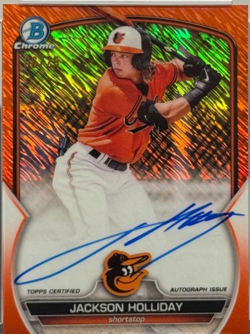 Jackson Holliday [Orange Shimmer] #CPA-JH
