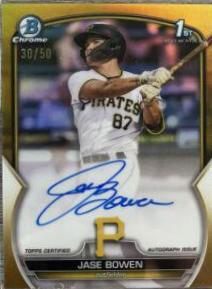 Jase Bowen [Gold] #CPA-JBN
