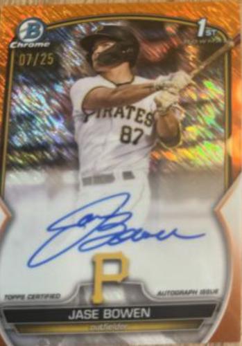 Jase Bowen [Orange Shimmer] #CPA-JBN
