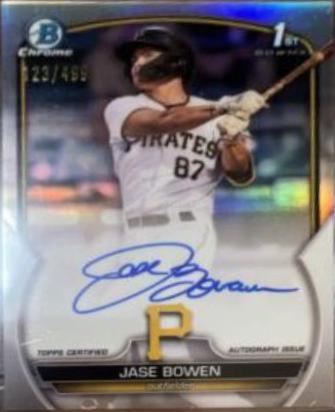 Jase Bowen [Refractor] #CPA-JBN