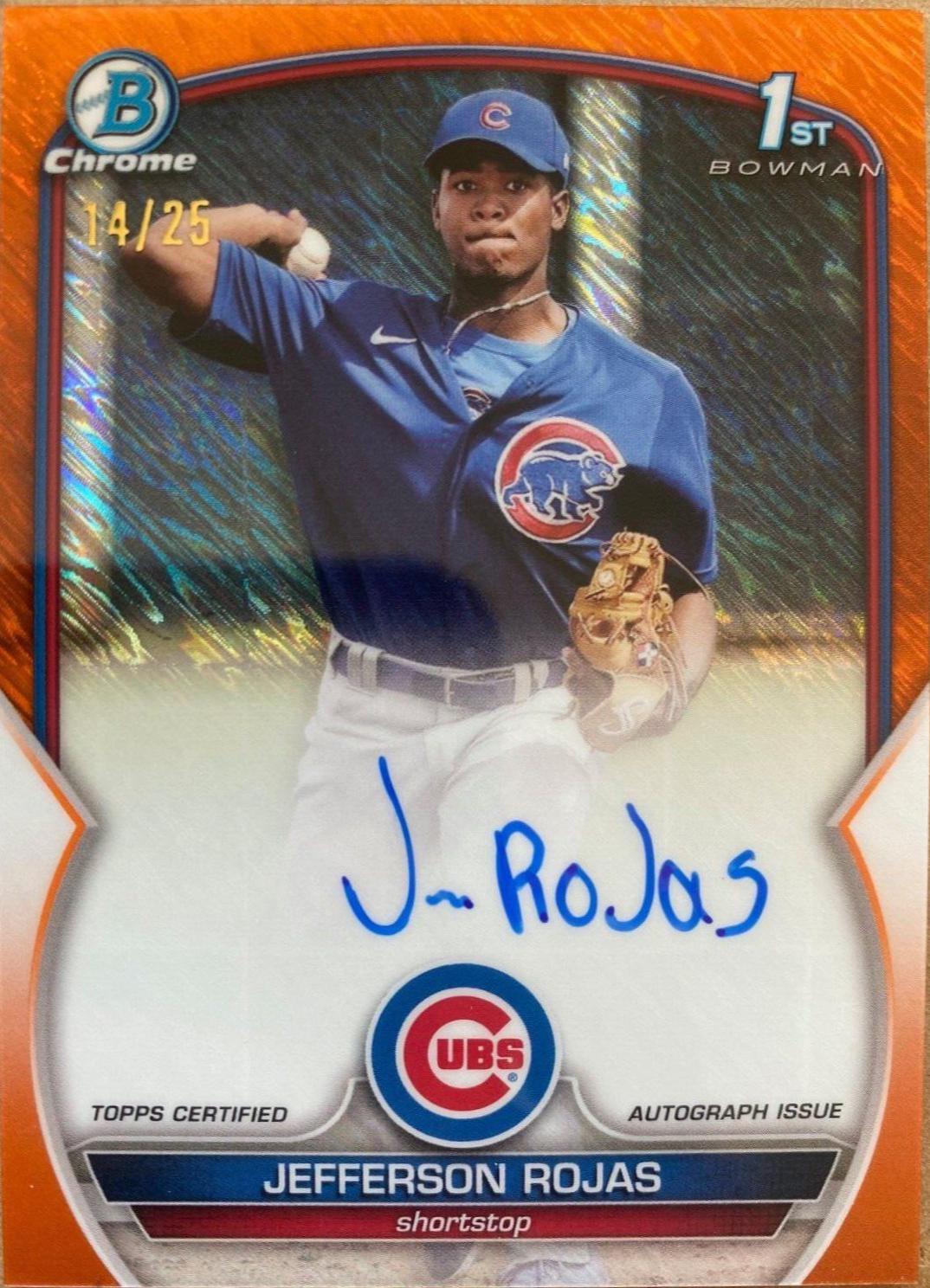 Jefferson Rojas [Orange Shimmer] #CPA-JR