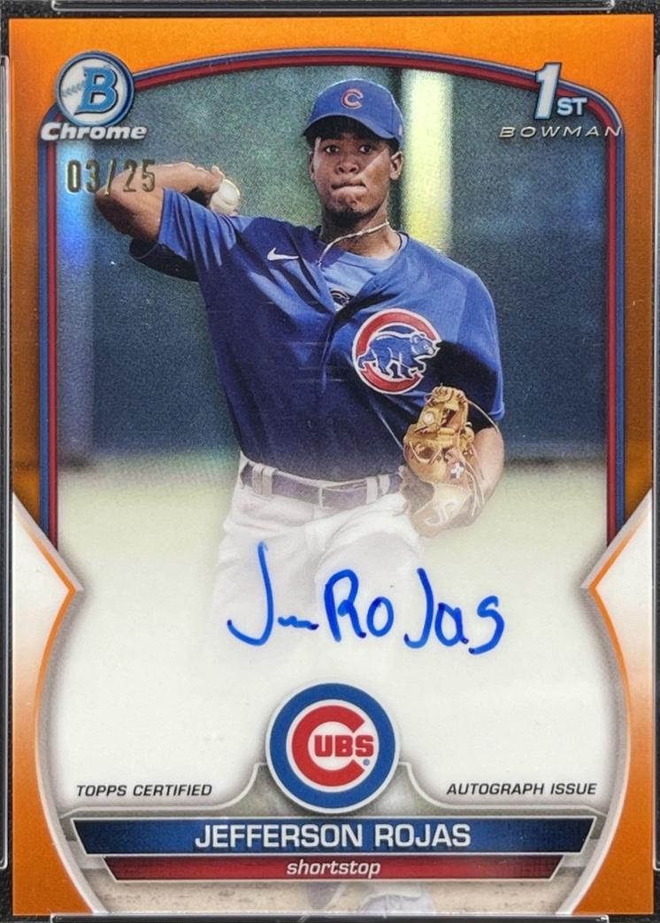 Jefferson Rojas [Orange] #CPA-JR