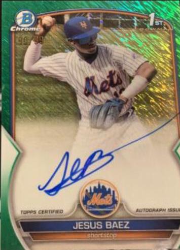 Jesus Baez [Green Shimmer] #CPA-JBZ
