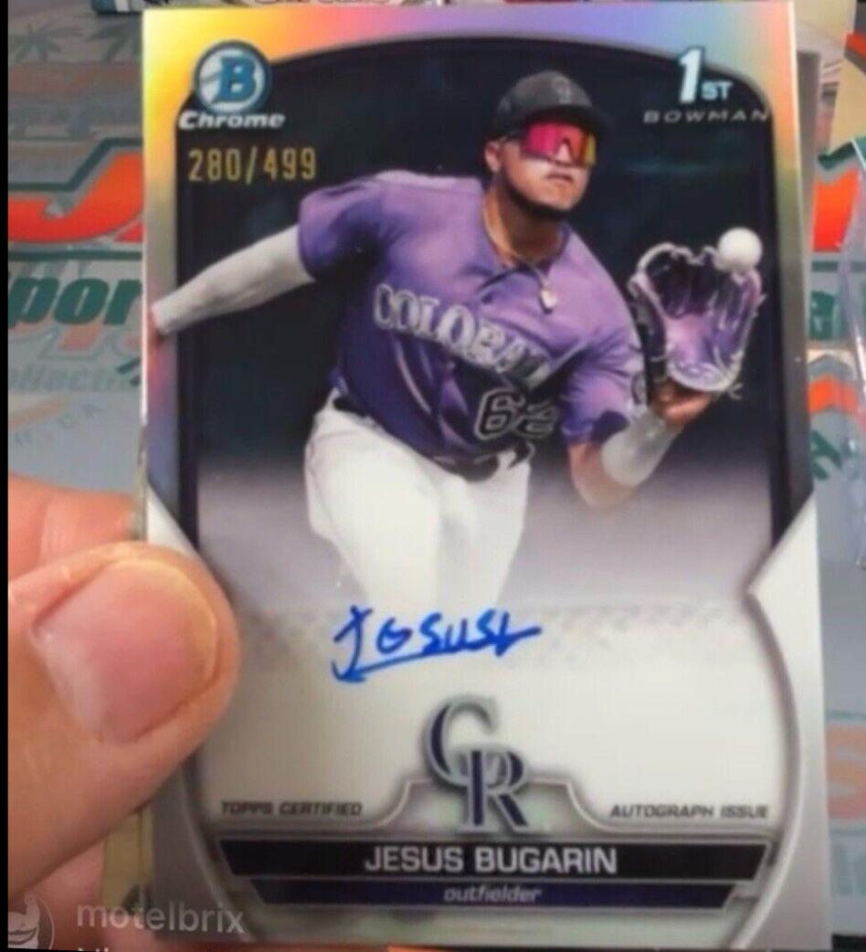 Jesus Bugarin [Refractor] #CPA-JB