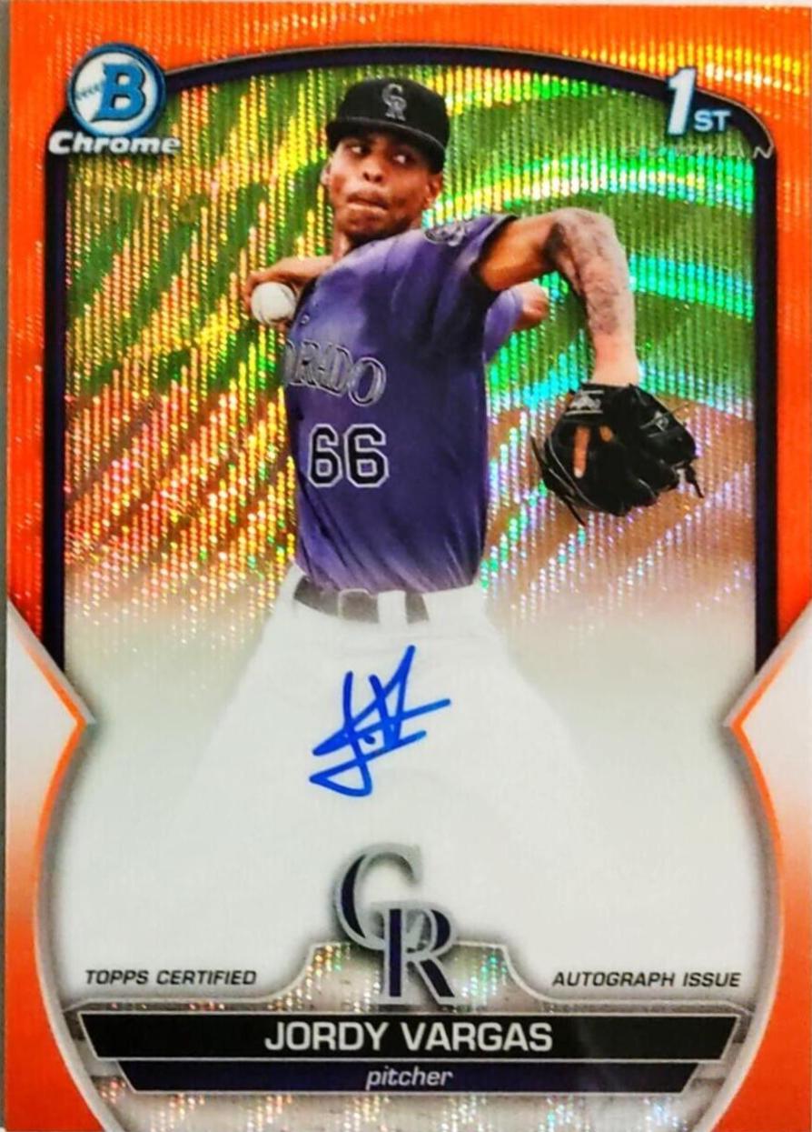 Jordy Vargas [Orange Wave] #CPA-JVG