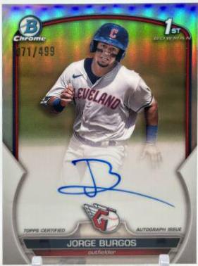 Jorge Burgos [Refractor] #CPA-JBG