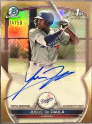 Josue De Paula [Gold] #CPA-JDE