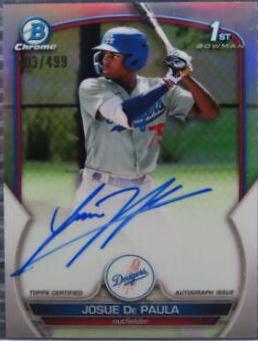 Josue De Paula [Refractor] #CPA-JDE