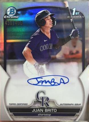 Juan Brito [Refractor] #CPA-JBO