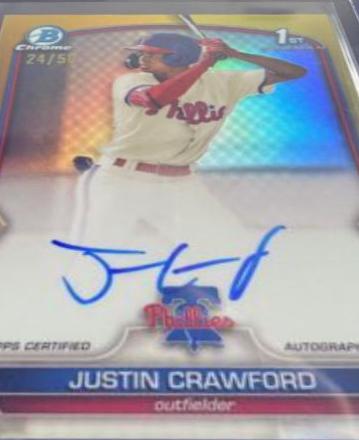 Justin Crawford [Gold] #CPA-JC