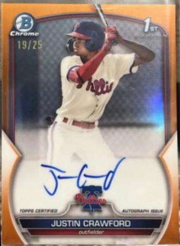 Justin Crawford [Orange] #CPA-JC