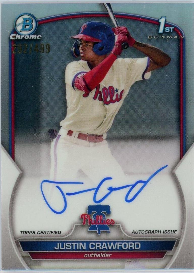Justin Crawford [Refractor] #CPA-JC