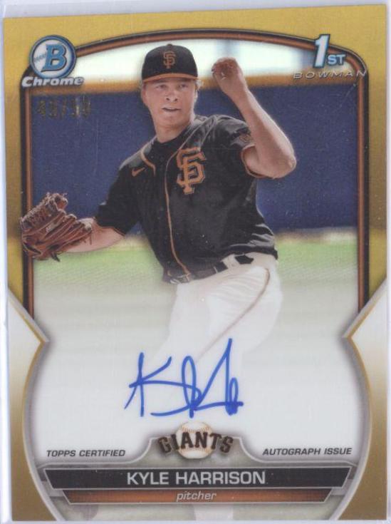 Kyle Harrison [Gold] #CPA-KH