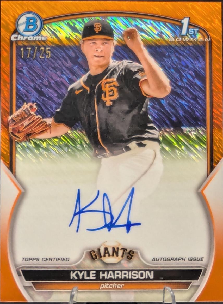 Kyle Harrison [Orange Shimmer] #CPA-KH